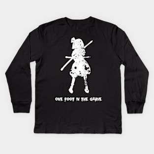 Youmu Konpaku - One Foot In The Grave - Touhou Project Kids Long Sleeve T-Shirt